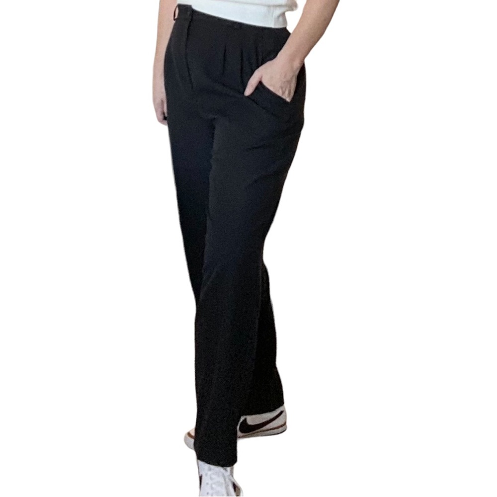 Vintage black trousers, Size 14